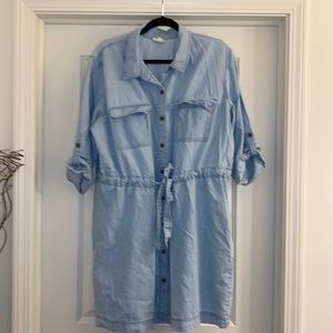 a.n.a Denim dress